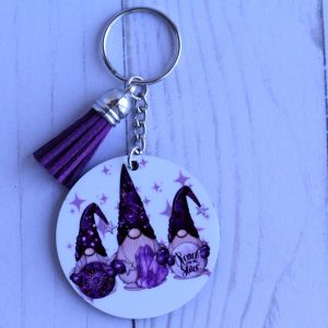 Magic Galaxy Gnomes Keychain